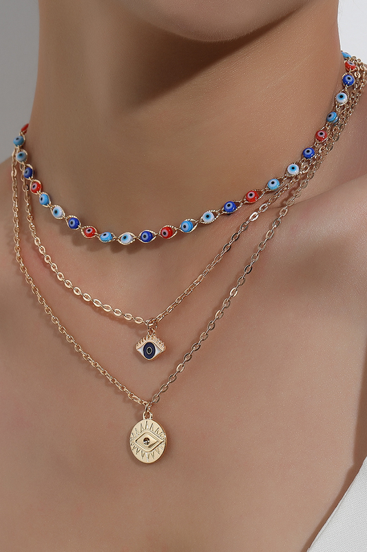 Collares tubo con cuentas patchwork de Fashion Street