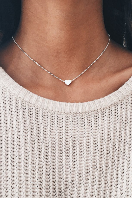 Collares llamativos sexy con cadenas sólidas y uniones divididas