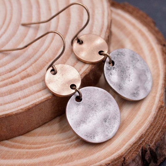Pendientes Patchwork Vintage de Moda