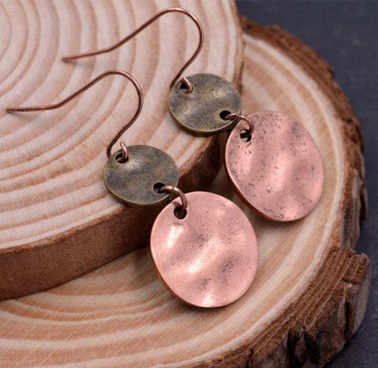 Pendientes Patchwork Vintage de Moda