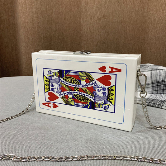 Bolsos Casuales de Moda con Estampado y Cadenas