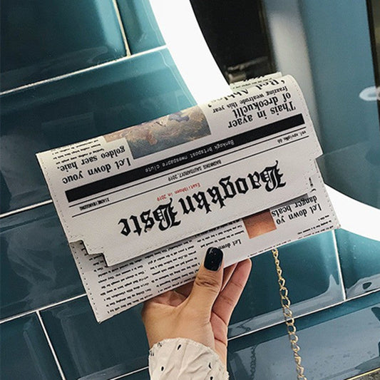 Bolsos con estampado de retazos casuales para el día a día
