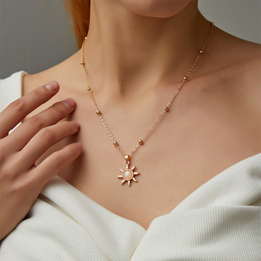 Collares Elegantes Sencillos Sólidos con Retales