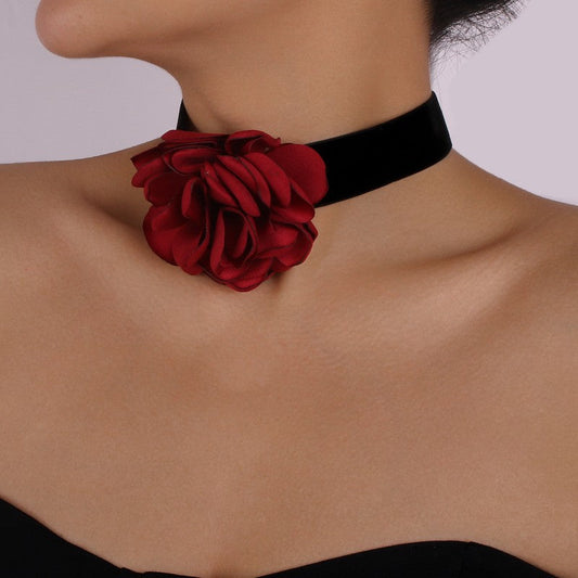 Collares casuales de retazos geométricos