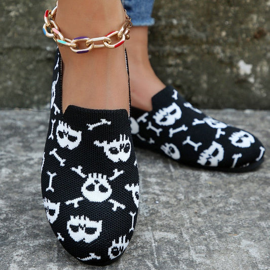 Zapatos Cómodos Casuales Redondos de Retazos