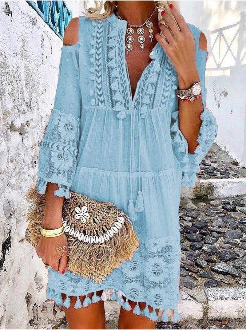 Female Casual Loose Trendy Long Party Dress