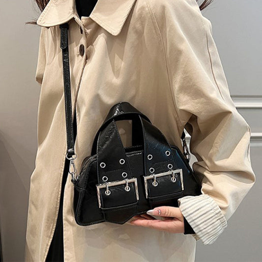 Bolsos Decorativos con Remaches Metálicos Sólidos Vintage Casual (4 Colores)