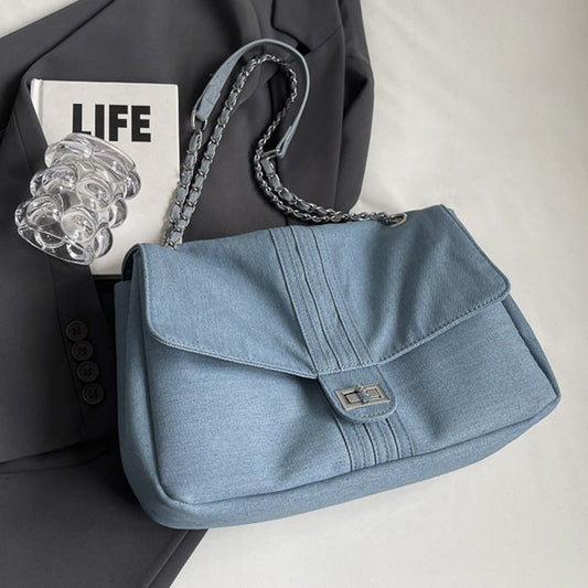Bolsos informales diarios de retazos de color liso (3 colores)