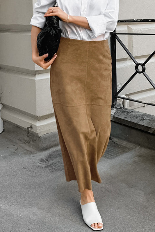 Pantalones Rectos de Cintura Alta Sueltos Elegantes con Retazos para Uso Diario