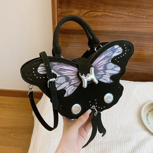 Bolsas casuales diarias con cremallera de mariposa