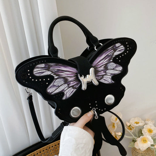 Bolsas casuales diarias con cremallera de mariposa