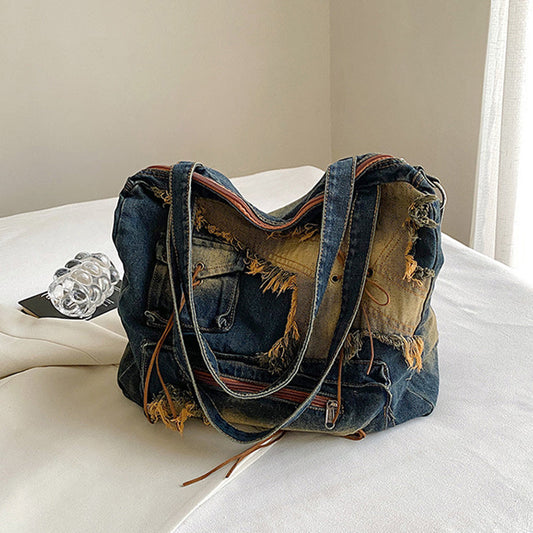 Bolsas diarias con cremallera desgastadas