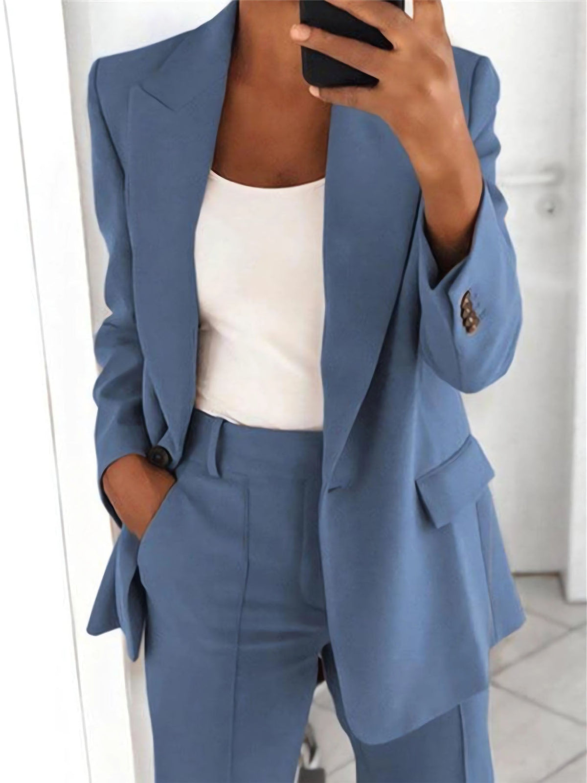 Lapel Slim Suit