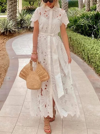 Lace Floral Dress
