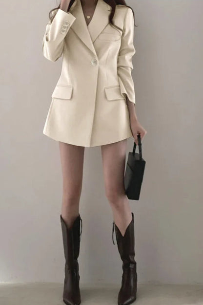 Elegant Pocket Office Blazer