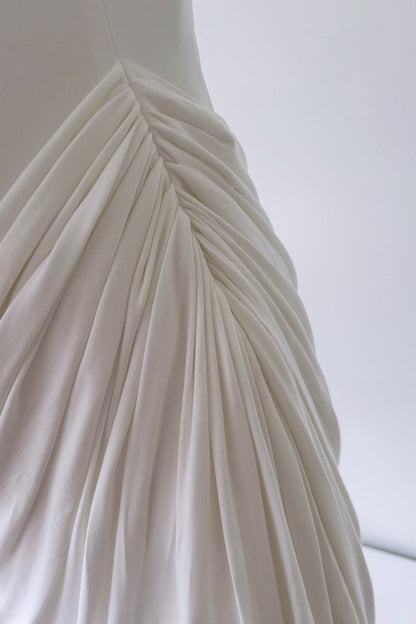 Off Shoulder Bodycon Reception Dress