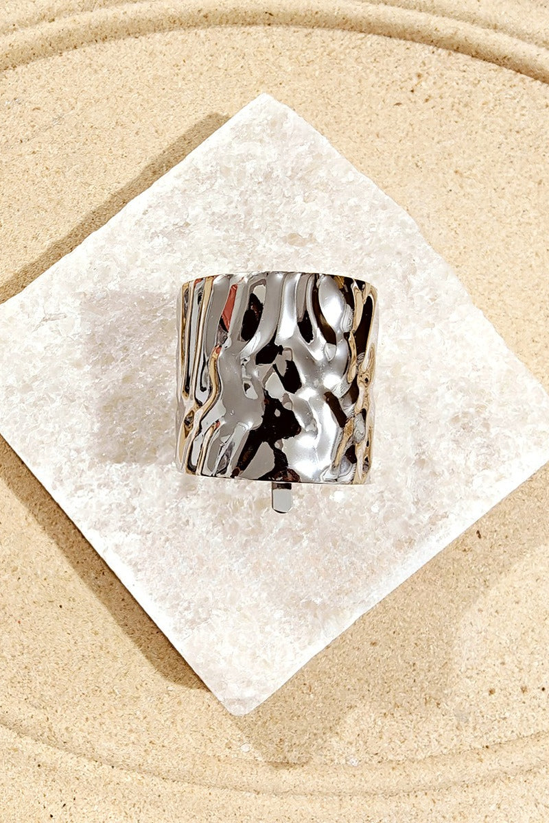 Geometric Metal U-Pin Hair Cuff