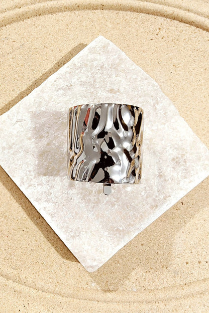 Geometric Metal U-Pin Hair Cuff