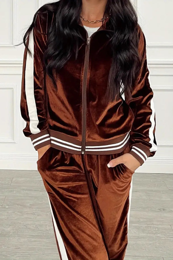 Casual Velvet Four Seasons Sportswear