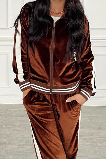 Casual Velvet Four Seasons Sportswear