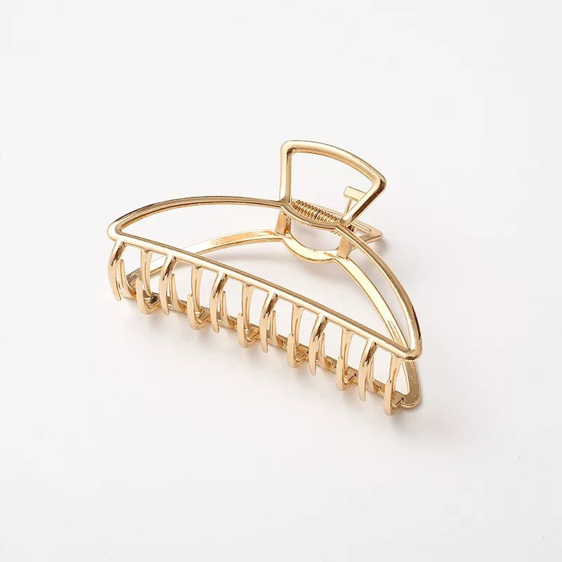 Elegant Minimalist Metal Hair Claw