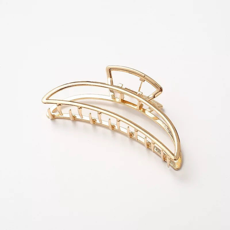 Elegant Minimalist Metal Hair Claw