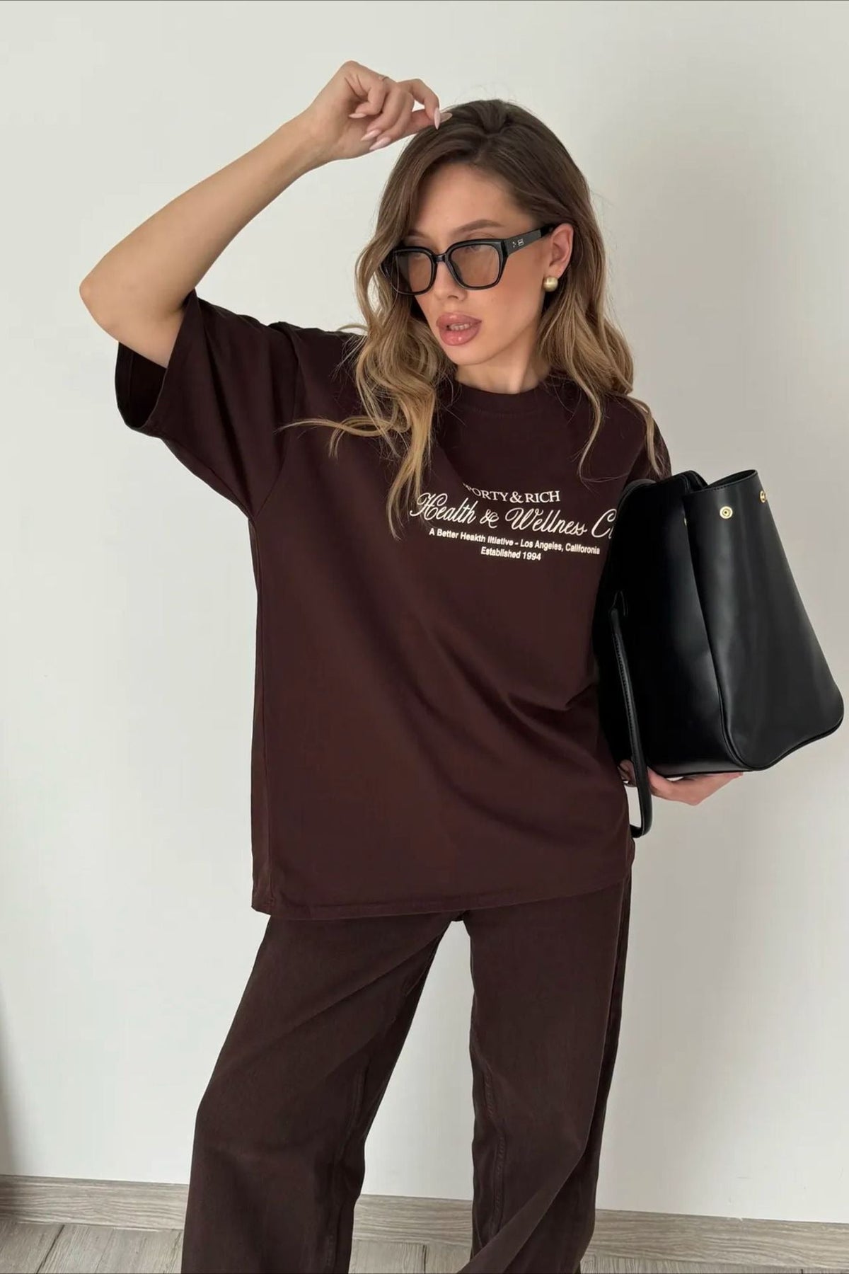 Cotton Loose Fit Casual Short Sleeve Tee