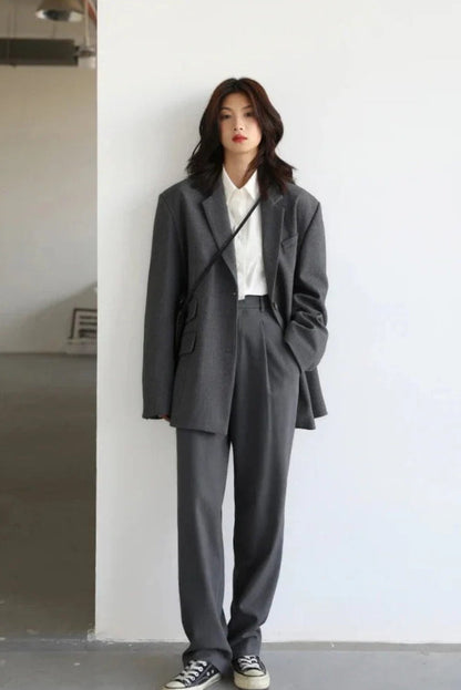 Loose Long Sleeve Office Blazer