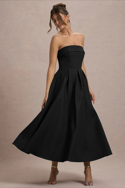 Bandage Strapless Party Dress