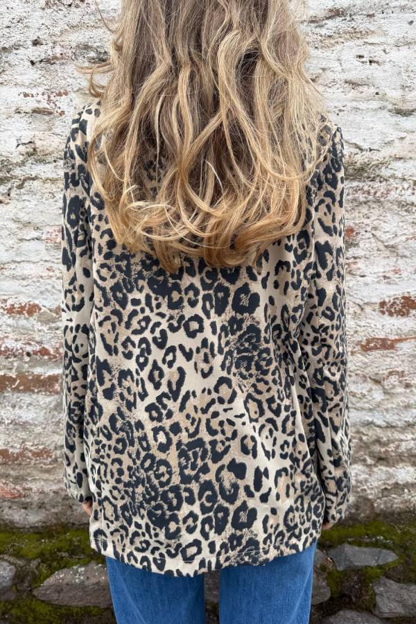 Blazer animal print