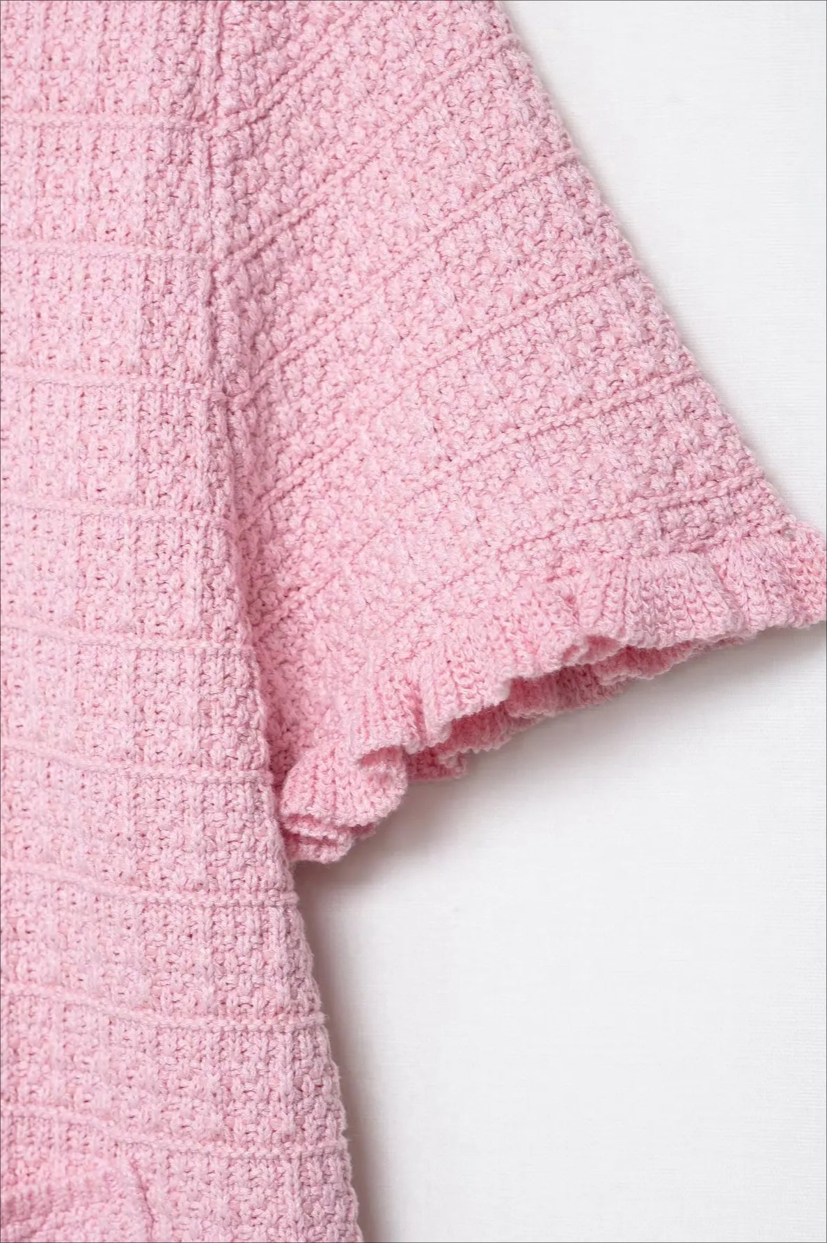 Solid Knit Short Sleeve Cardigan