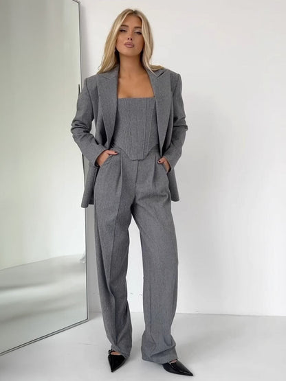 Modern Clean Suit Set 3-Piece