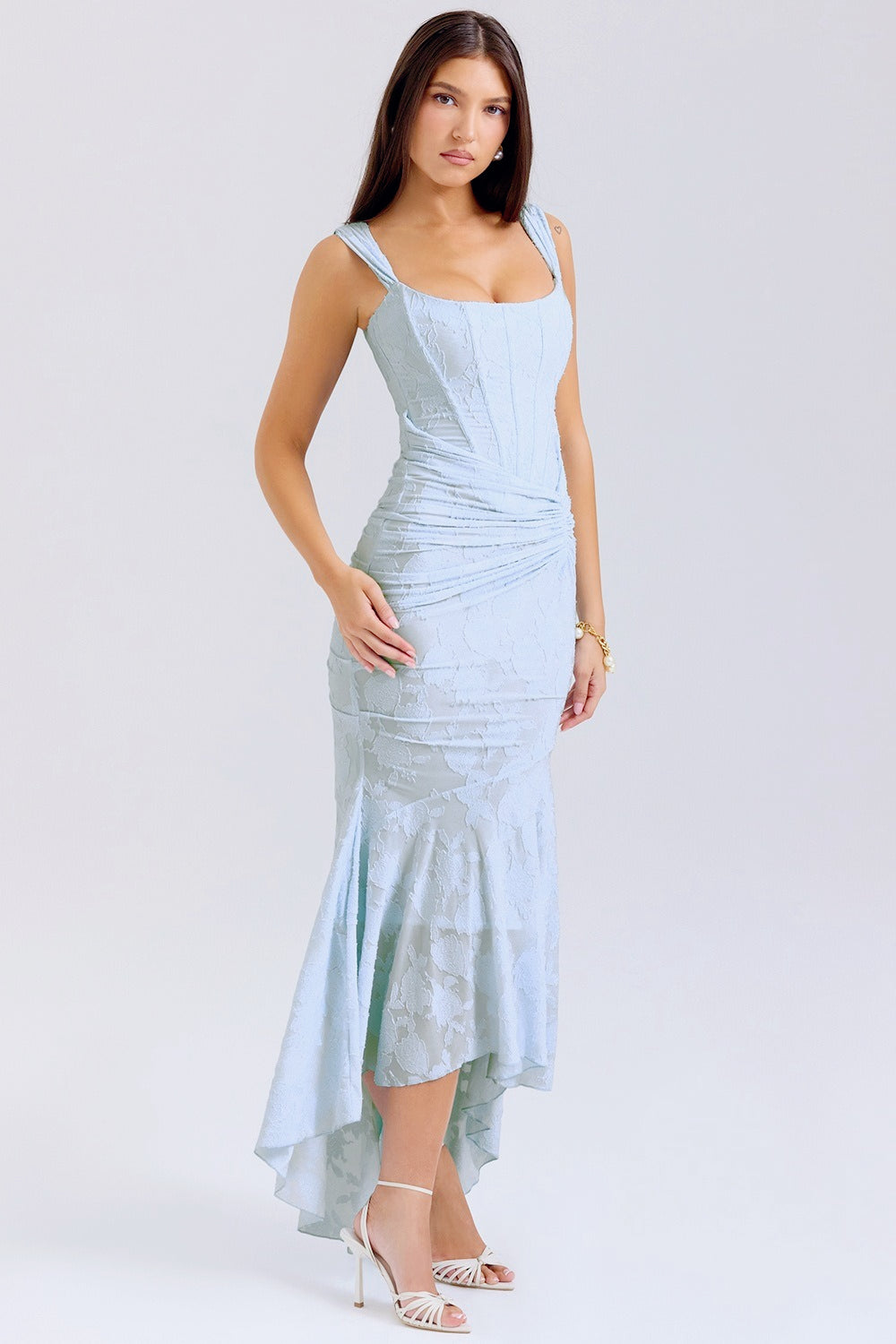 Sultry Bustier Slip Dress