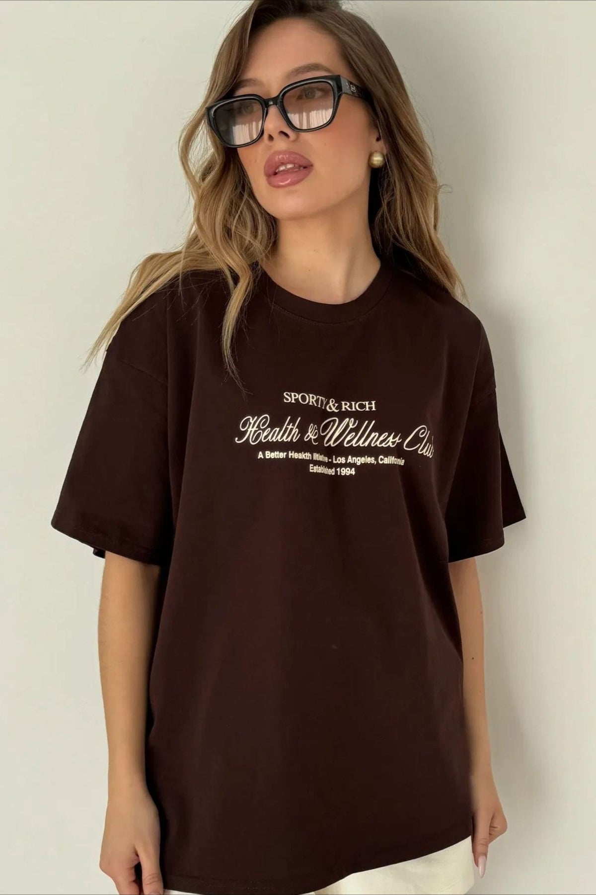 Cotton Loose Fit Casual Short Sleeve Tee