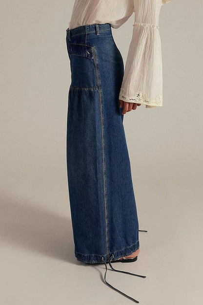 Mid Rise Tapered Vintage Relaxed Jeans