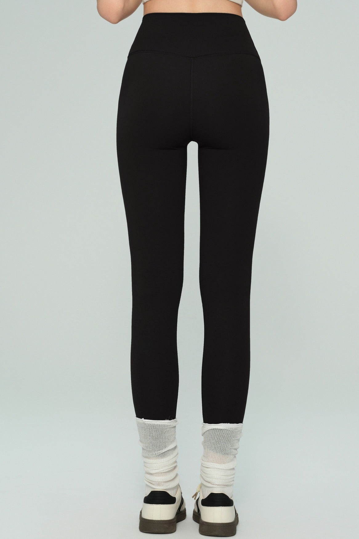 High-Waisted Fleece Lined Sculpting Leggings