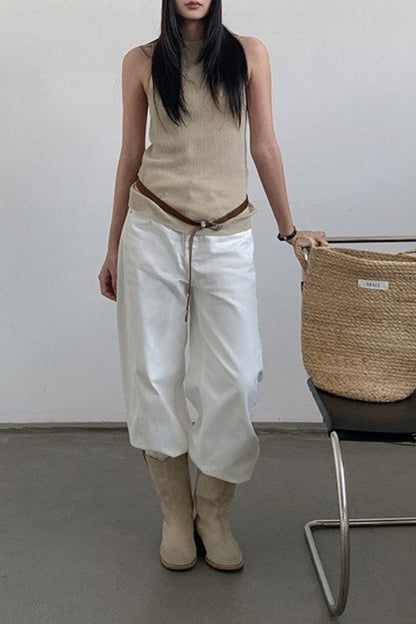 High Waist Casual Versatile Straight Denim Jeans