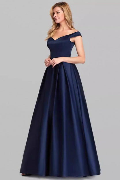 Satin Halter Backless Floral Elegant Bodycon Formal Dress