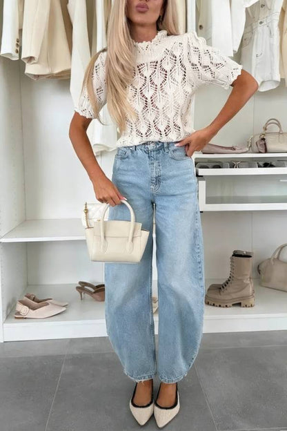 ALMER BLUE COTTON JEANS