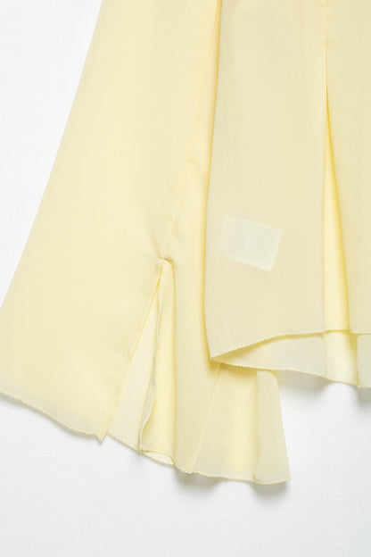 Unique Tie Detail Blouse