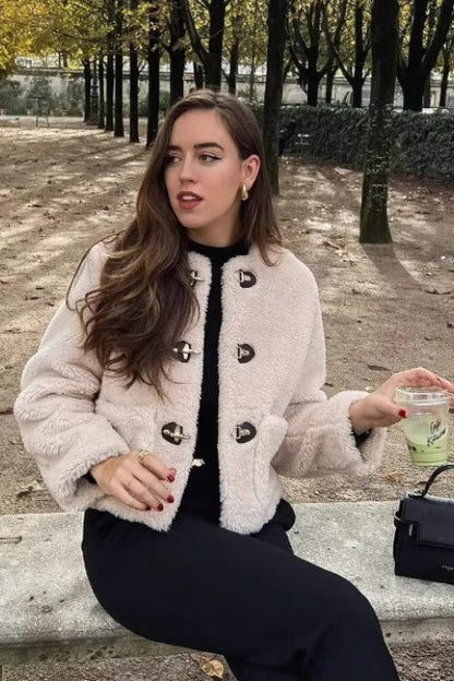 Versatile Winter Fleece Lined Coat