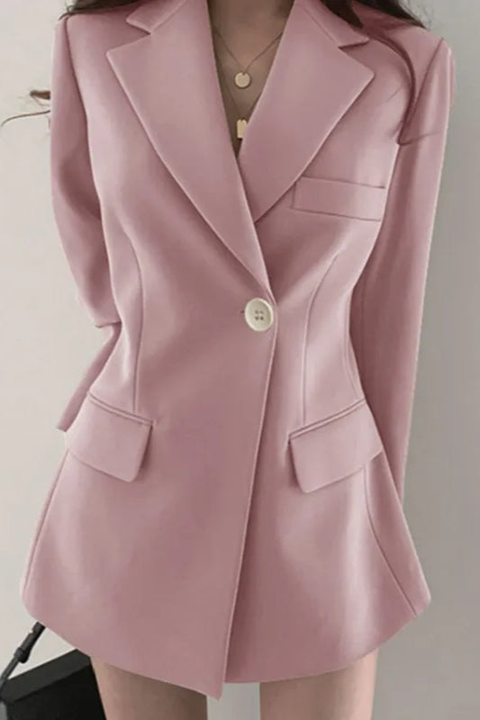 Elegant Pocket Office Blazer