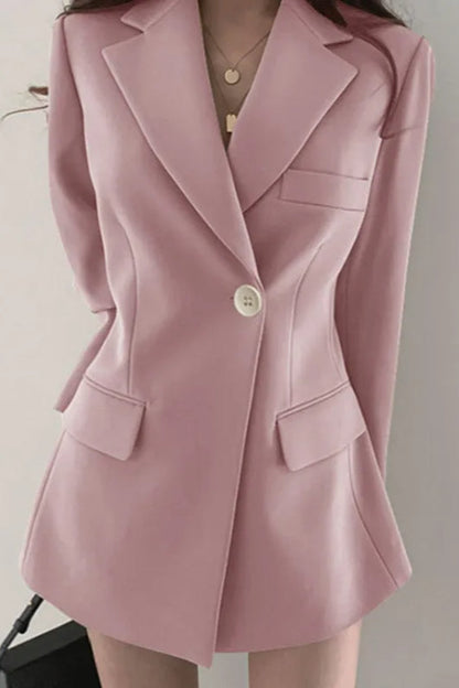 Elegant Pocket Office Blazer