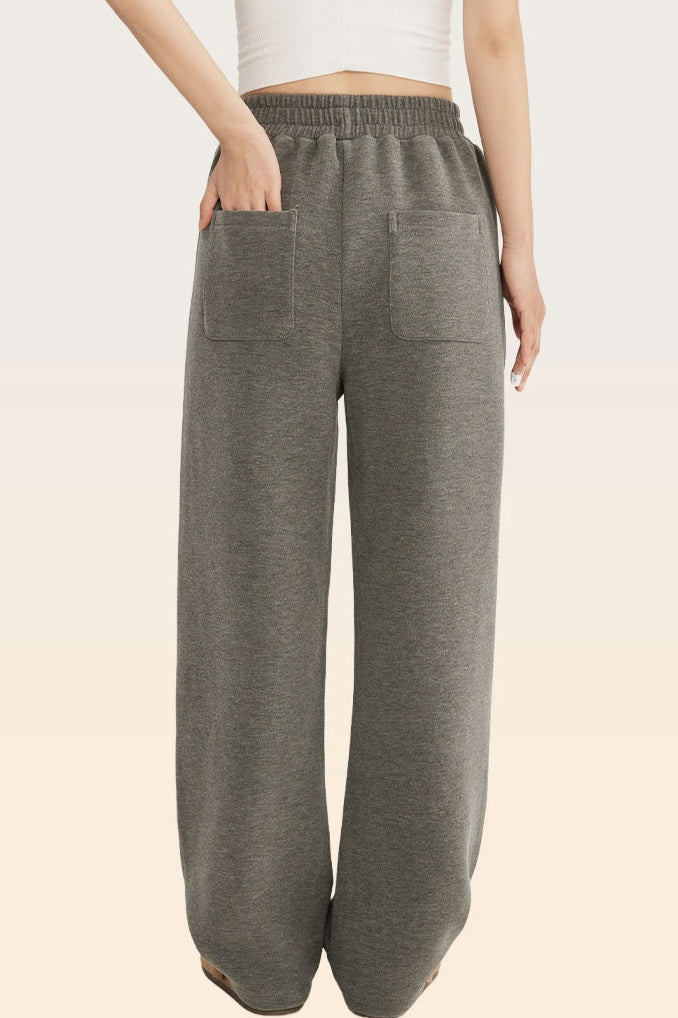Fleece Lined Comfort Curved Knit Pants