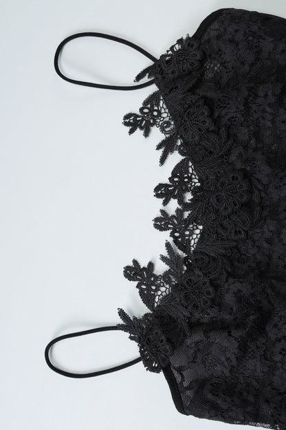 Sheer Lace Patchwork Bodycon Mini Dress