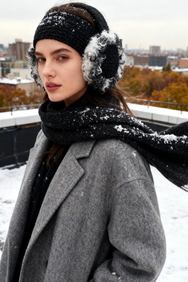 Cozy Curly Faux Fur Cold Weather Earmuffs