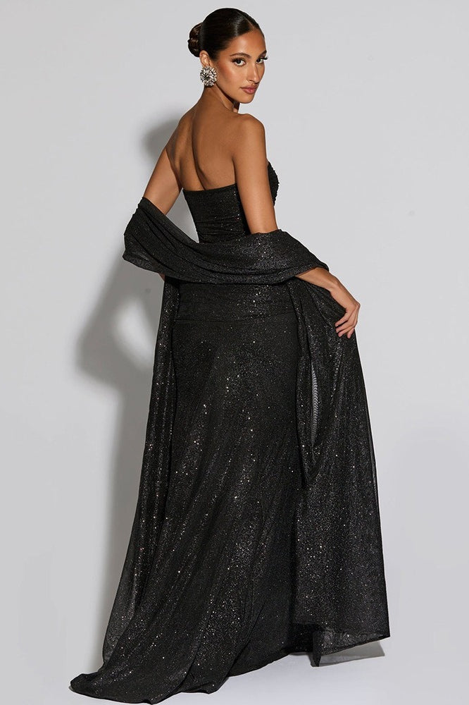 Sequin Slip Evening Gown Prom Dress