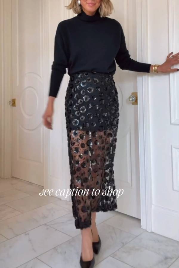 Oversize Cashmere Turtleneck Sweater