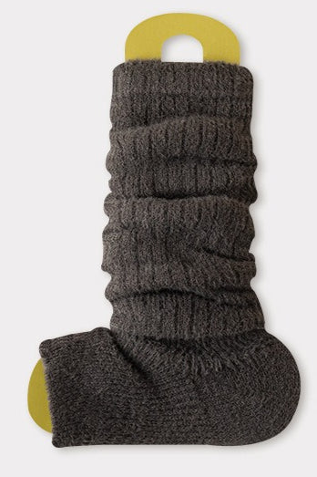 Foot Stirrup Cozy Ribbed Leg Warmers