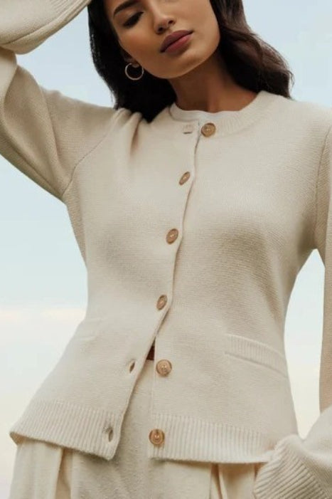 Soft Relaxed Knit Cardigan